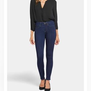 NYDJ Women's Ami Deep Blue Skinny Jeans